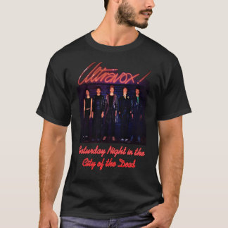 T-shirt Ultravox Retro 80'S Band - Samedi Soir -