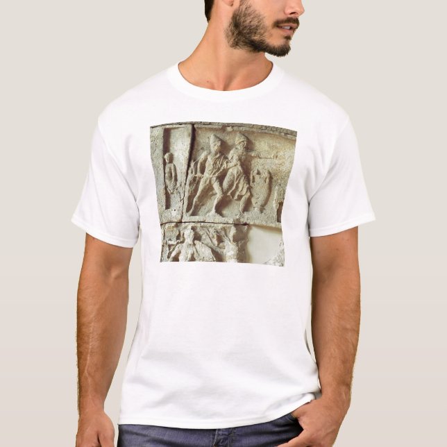 T-shirt Ulysse découvrant les prétendants de son épouse (Devant)