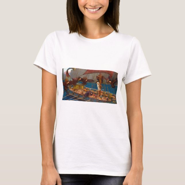 T-shirt Ulysse et les sirènes (Devant)