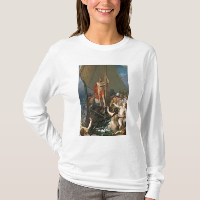T-shirt Ulysse et les sirènes (Devant)