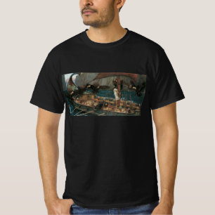 T-shirt Ulysse et les sirènes par John William Waterhouse