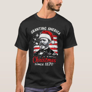 T-shirt Ulysses S Grant concédant Amérique Noël USA Son