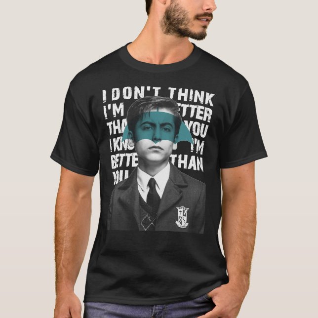 T-shirt Umbrella Academy - I don&x27;t think I&x27;m bette (Devant)