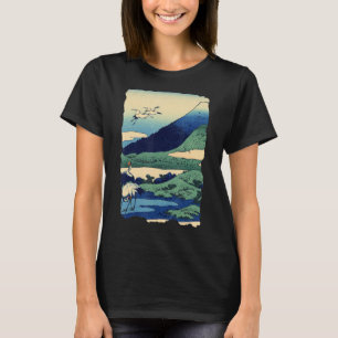 T-shirt Umezawa Sagami Province Hokusai Vintage Retro Japa