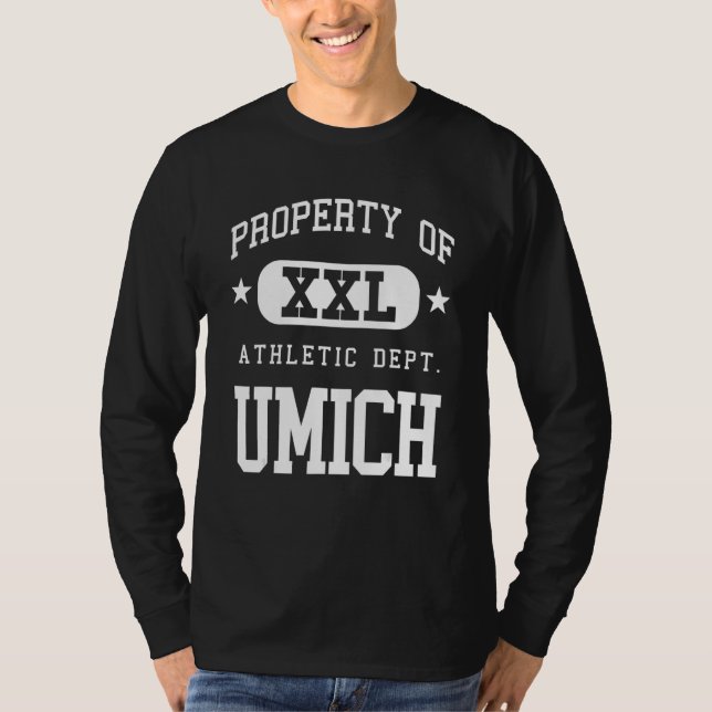 T-shirt UMich XXL Athletic School Property (Devant)