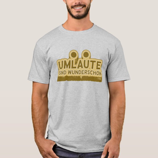 T-shirt UMLAUT apprentissage allemand (Devant)