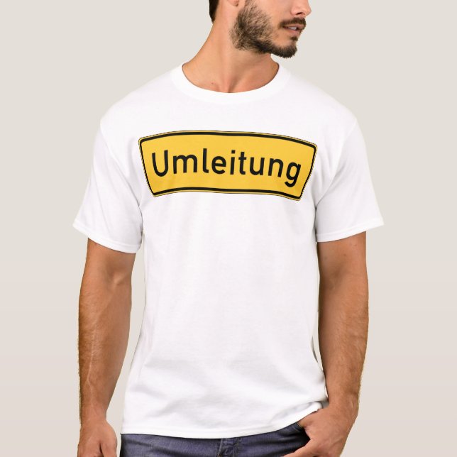 T-shirt Umleitung (Devant)