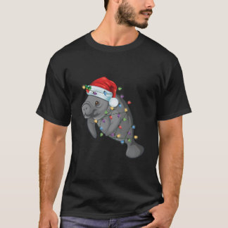 T-shirt Un A en pyjama de Père Noël