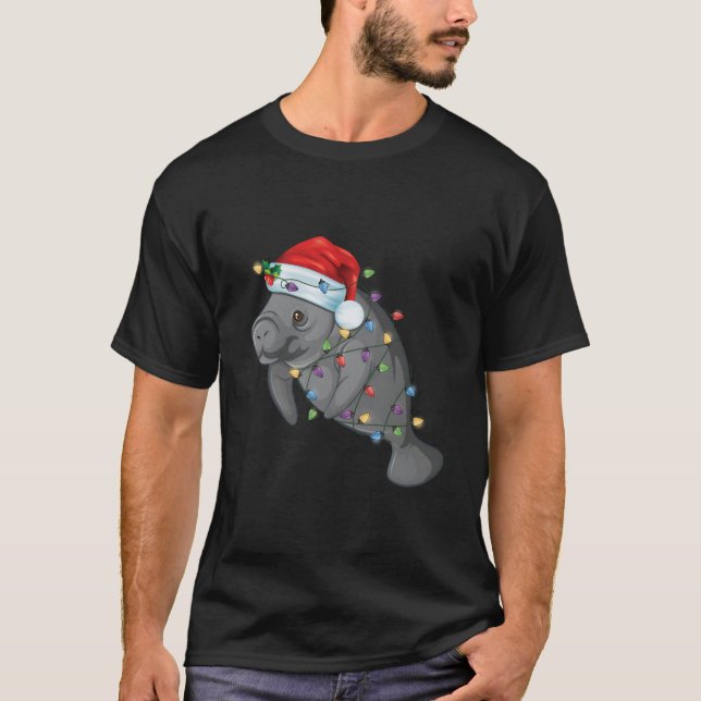 T-shirt Un A en pyjama de Père Noël (Devant)