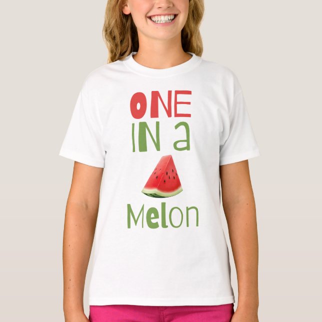 T-shirt Un à Melon (Devant)