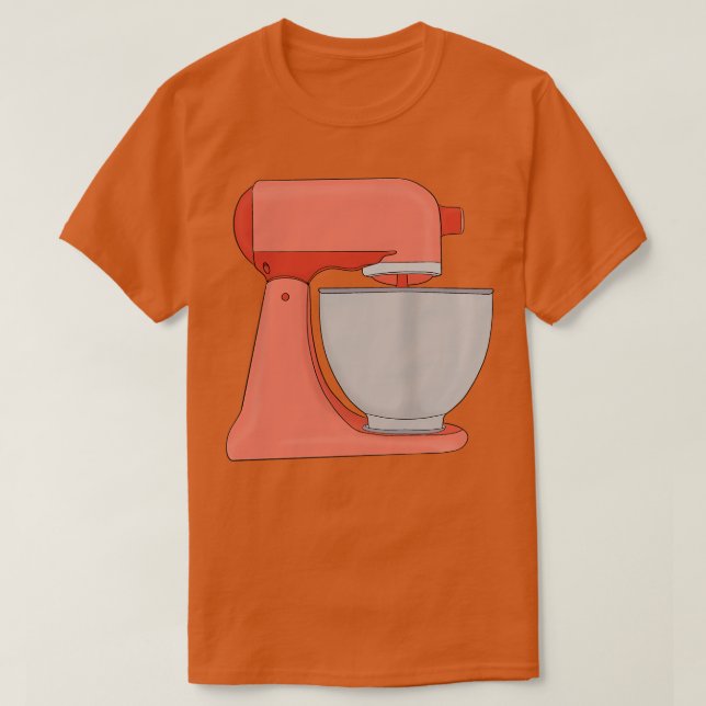 T-shirt Un adorable mixeur (Design devant)