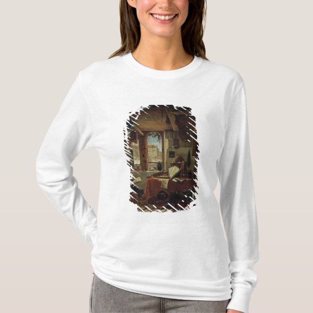 T-shirt Un alchimiste dans son laboratoire (Devant)