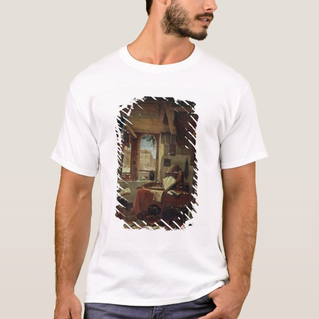 T-shirt Un alchimiste dans son laboratoire (Devant)