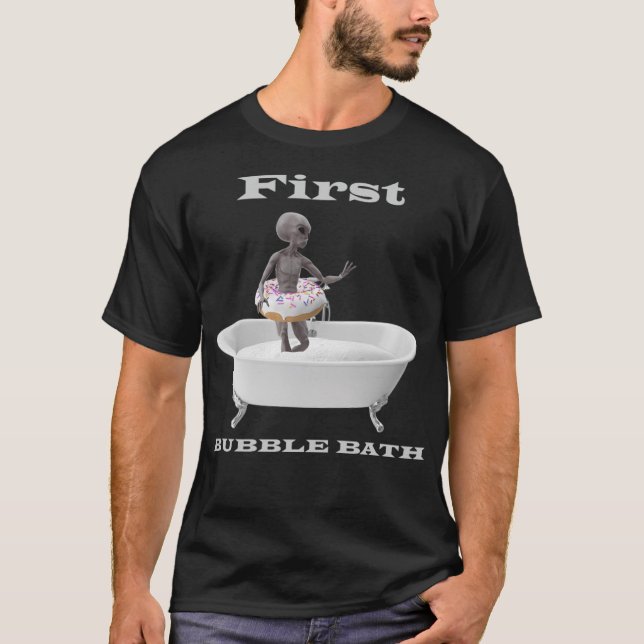 T-shirt Un Alien Premier Bubble pays bibi et tina (Devant)