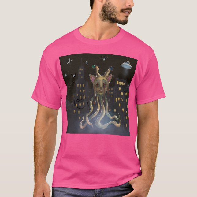 T-shirt Un Alien Qui Pleure Pour Les Autres (Devant)