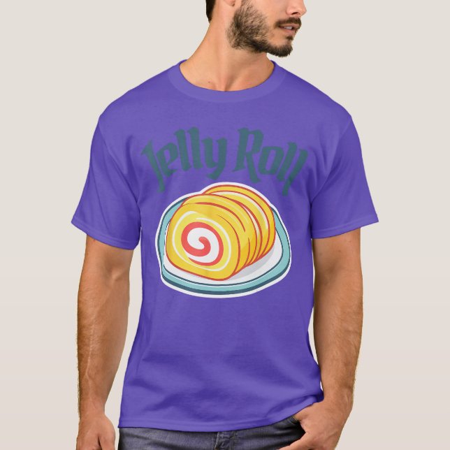 T-shirt Un ami dessert Jelly Roll (Devant)
