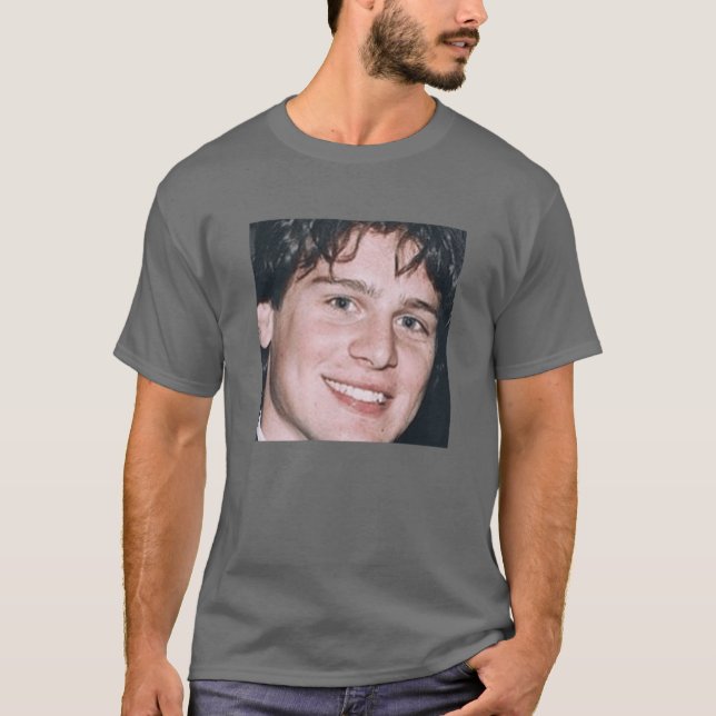 T-shirt un ami drôle de jon Scoop (Devant)