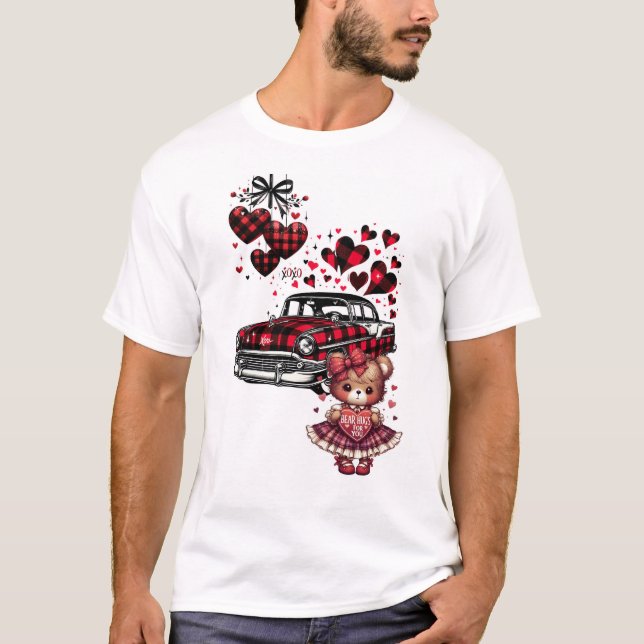 T-SHIRT UN AMOUR DE LA SAINT-VALENTIN CLASSIQUE POUR VOUS  (Devant)