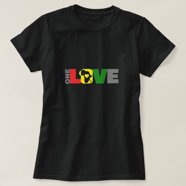 T-SHIRT UN AMOUR DE L'AFRIQUE (Design devant)