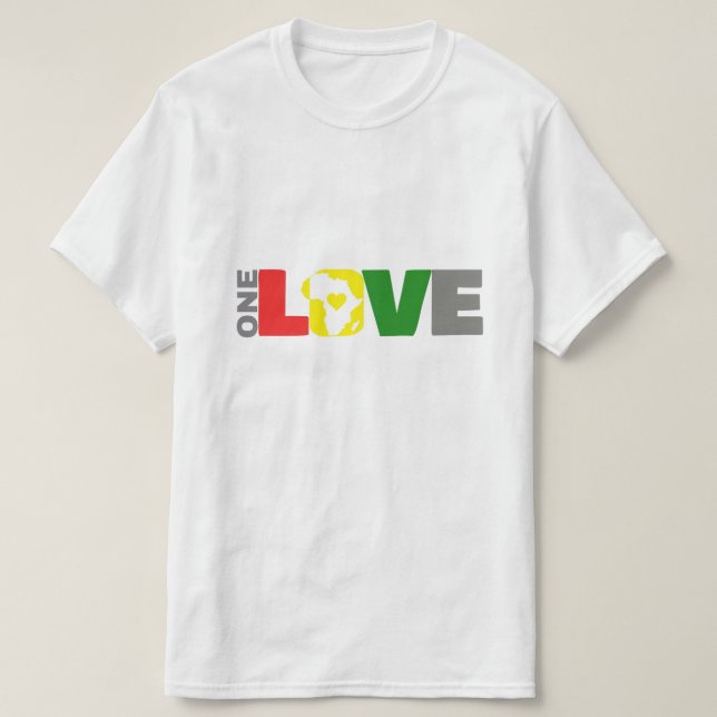 T-SHIRT UN AMOUR DE L'AFRIQUE (Design devant)