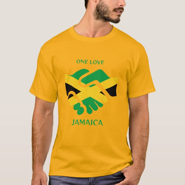 T-shirt Un amour jamaïca (Devant)