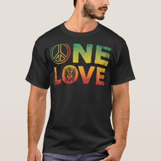 T-shirt Un Amour Pour La Rasta De Reggae