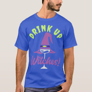 T-shirt Un Amoureux Du Vin De Tequila Boit Des Sorcières H