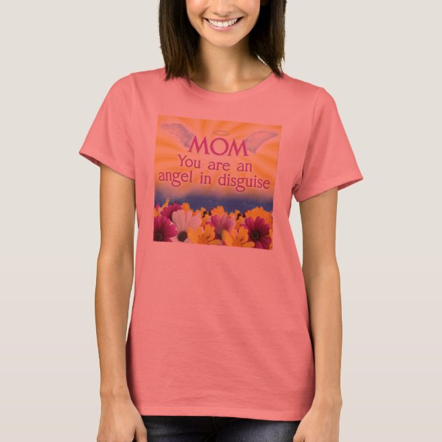 T-shirt Un ange déguisé (Devant)