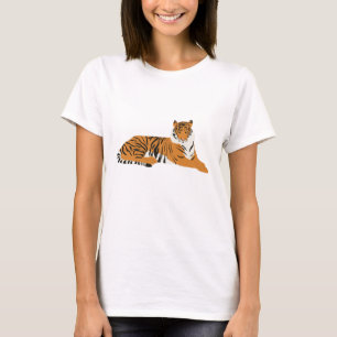 T-shirt Un animal tigre de la jungle