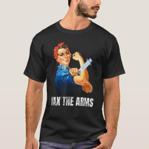 T-shirt Un appel aux armes n'attendez pas un vaccin contre