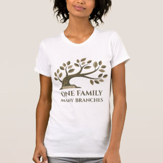 T-shirt Un arbre à une famille et plusieurs branches