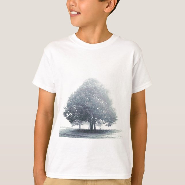 T-shirt Un arbre dans le brouillard (Devant)