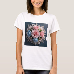 T-shirt Un arrangement Fleur intemporel pour elle
