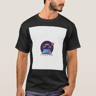 T-shirt Un astronaute amoureux