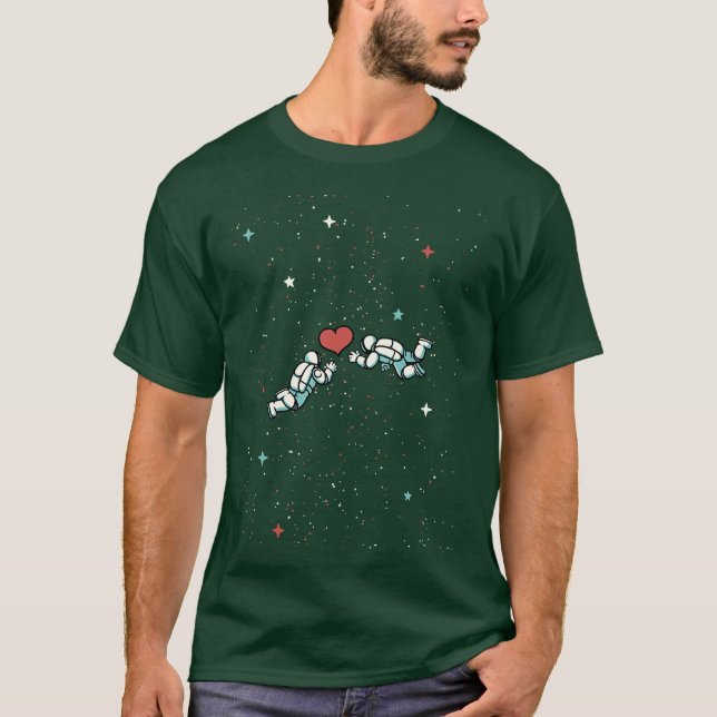 T-shirt Un astronaute flotte dans l'espace par Tobe Fonsec (Devant)