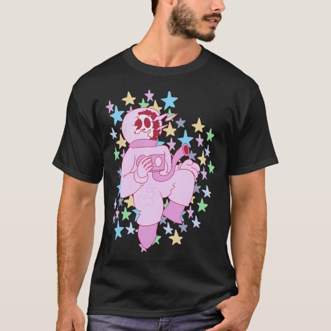 T-shirt Un astronaute mort (Devant)