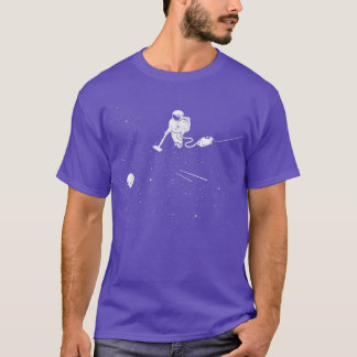 T-shirt Un astronaute passe à l'aspirateur