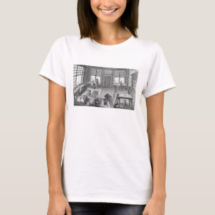 T-shirt Un atelier des inlayer de meubles, du 'Encyclop