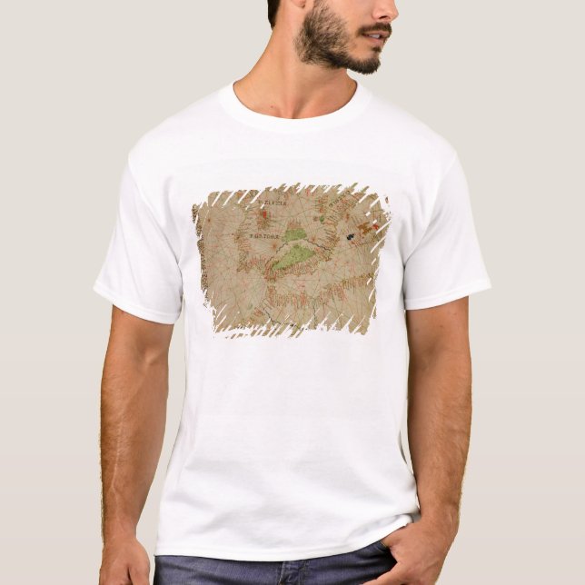 T-shirt Un atlas nautique (Devant)