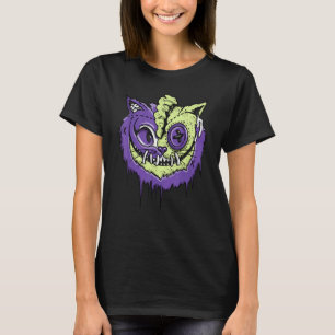 T-shirt Un autre canyon de chat violet 4 correspondant