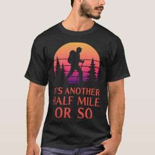 T-shirt Un Autre Demi-Mille Randonneur Marcheur Sac À Dos