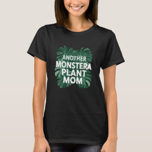 T-shirt Un autre design amusant de maman plante Monstera