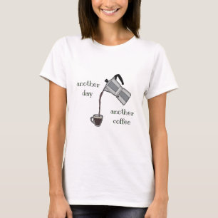 T-shirt Un autre jour un autre café