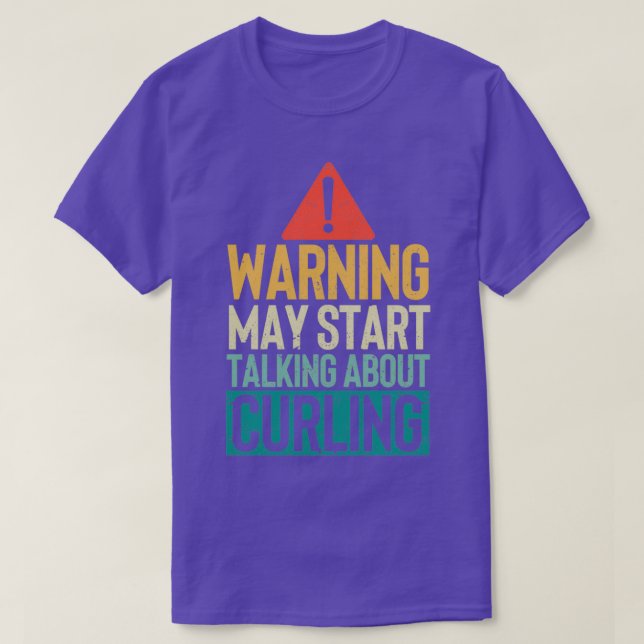 T-shirt Un avertissement d'expert peut commencer (Design devant)