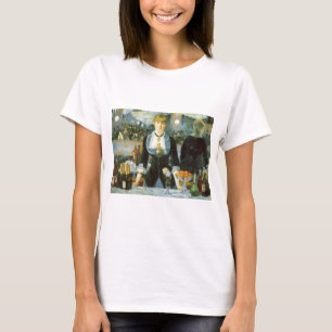 T-shirt Un bar aux Folies Bergere par Edouard Manet