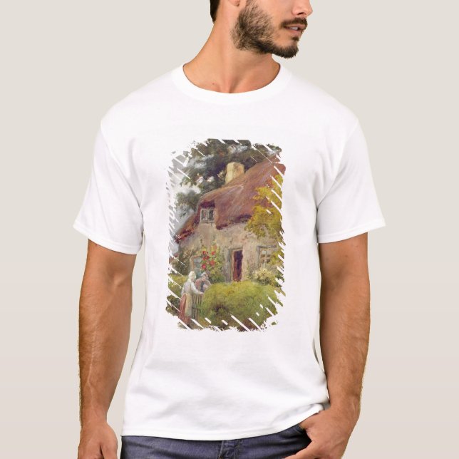 T-shirt Un bavardage de soirée (Devant)