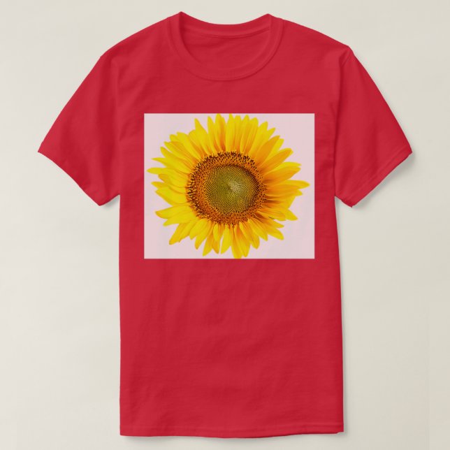 T-shirt Un Beau Tournesol Simple (Design devant)