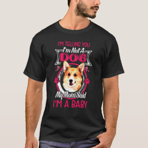T-shirt Un bébé Pembroke Welsh Corgi