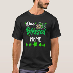 T-shirt Un bienheureux Mème Clover St Patrick's Day Irish