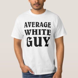 T-shirt Un blanc moyen.